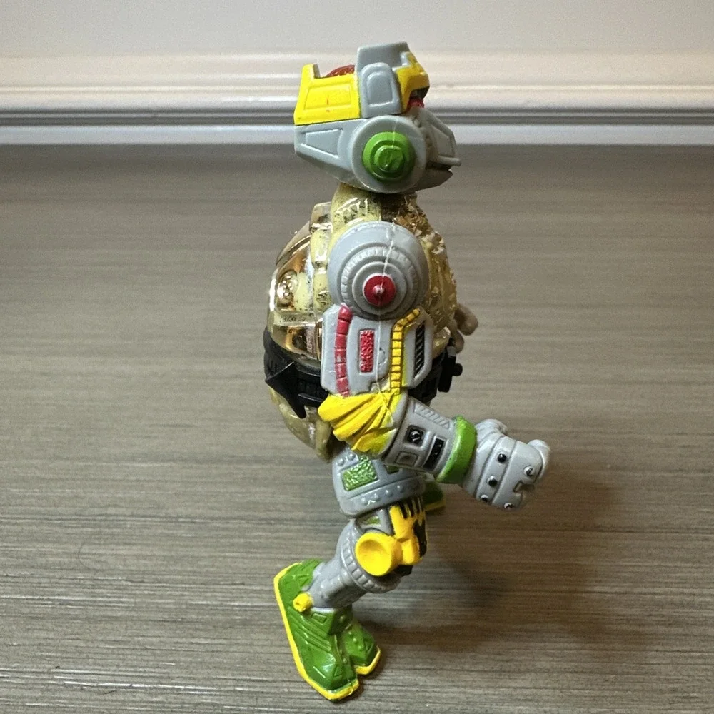 Vintage‎ 1989 Metalhead Cyborg Robot w/ Belt Teenage Mutant Ninja Turtles TMNT